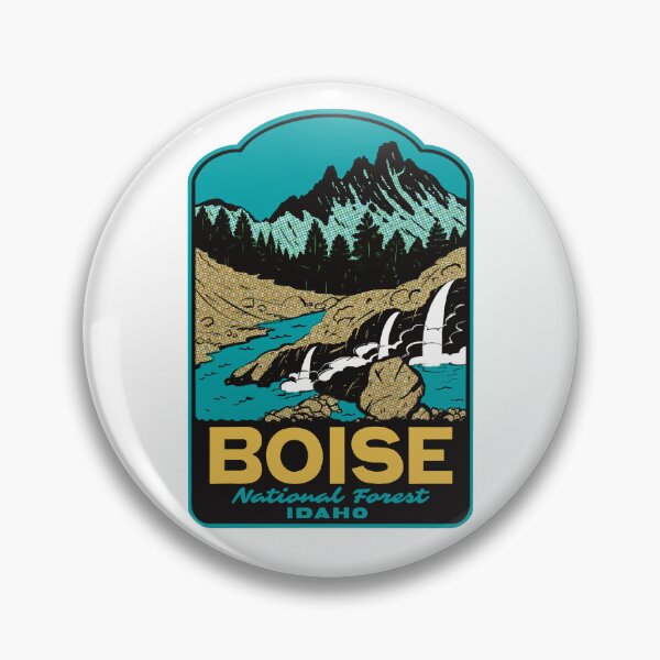 Item preview, Boise National Forest Idaho Retro designed and sold by HalpinDesign.