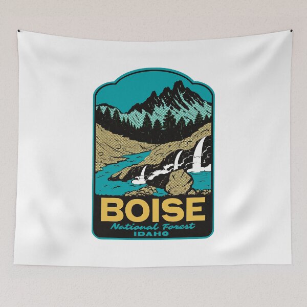 Item preview, Boise National Forest Idaho Retro designed and sold by HalpinDesign.