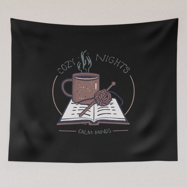 Item preview, Cozy Nights Calm Minds designed and sold by Zakrytos ★★★★★.