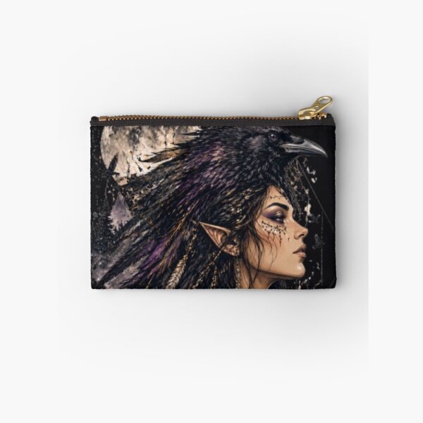 Item preview, The Power of Knowledge – Raven Spirit Dark Fantasy Art designed and sold by InnerwayStudio.