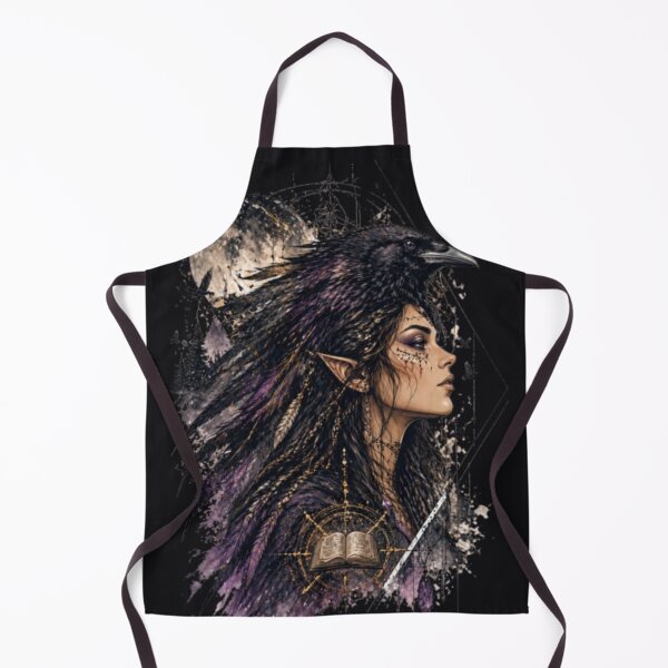 Item preview, The Power of Knowledge – Raven Spirit Dark Fantasy Art designed and sold by InnerwayStudio.