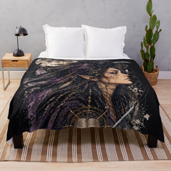 Item preview, The Power of Knowledge – Raven Spirit Dark Fantasy Art designed and sold by InnerwayStudio.
