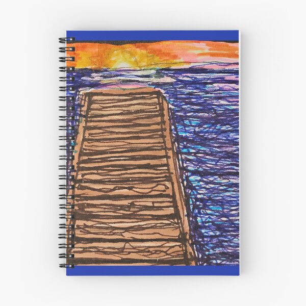 Item preview, Sunset Pier View designed and sold by DancingCreek.