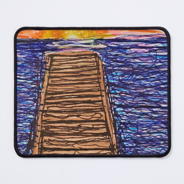 Item preview, Sunset Pier View designed and sold by DancingCreek.