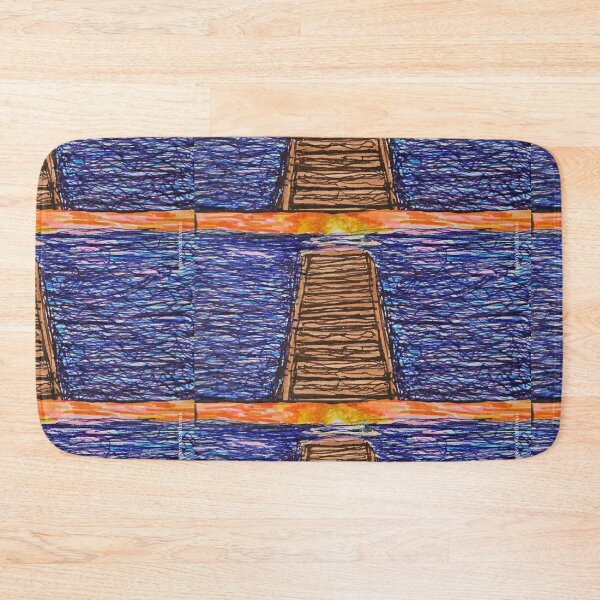 Item preview, Sunset Pier View designed and sold by DancingCreek.