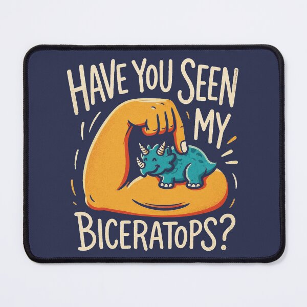 Item preview, Funny Dad Joke “Have You Seen My Biceratops?” Cute Dinosaur Pun designed and sold by MyStyleHub.
