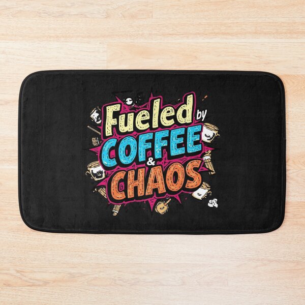 Item preview, Fueled by Coffee & Chaos designed and sold by Zakrytos ★★★★★.