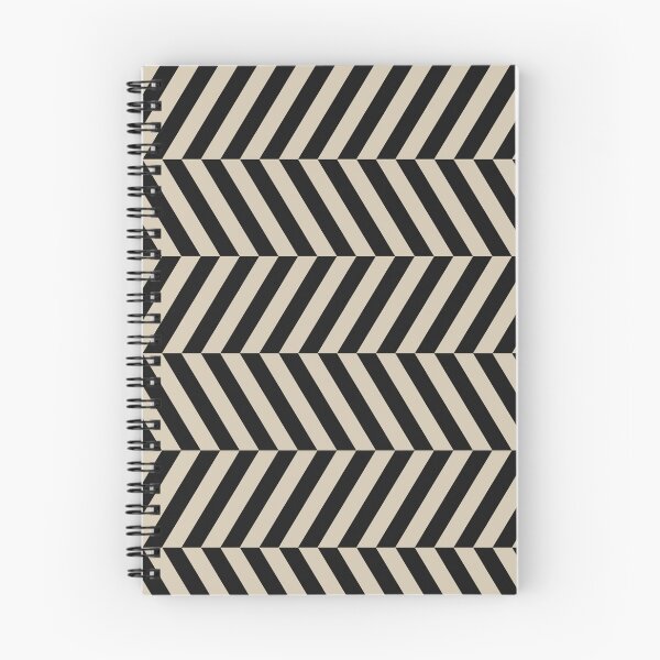 Item preview, Black And Sand Herringbone Pattern designed and sold by pattern-archive.