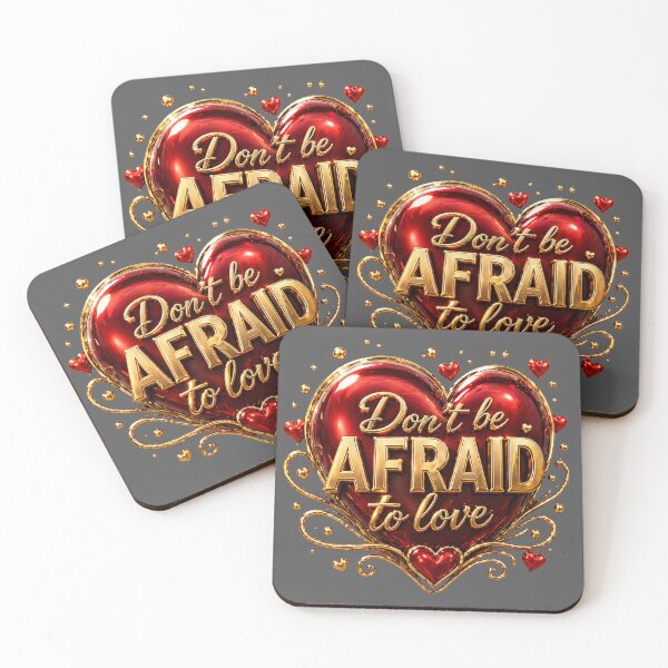 Item preview, Don’t Be Afraid to Love designed and sold by MeggieMusica.