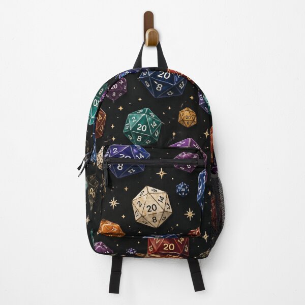 Item preview, Cosmic D20 Constellation – Psychedelic Dice Pattern designed and sold by ITSimagination.