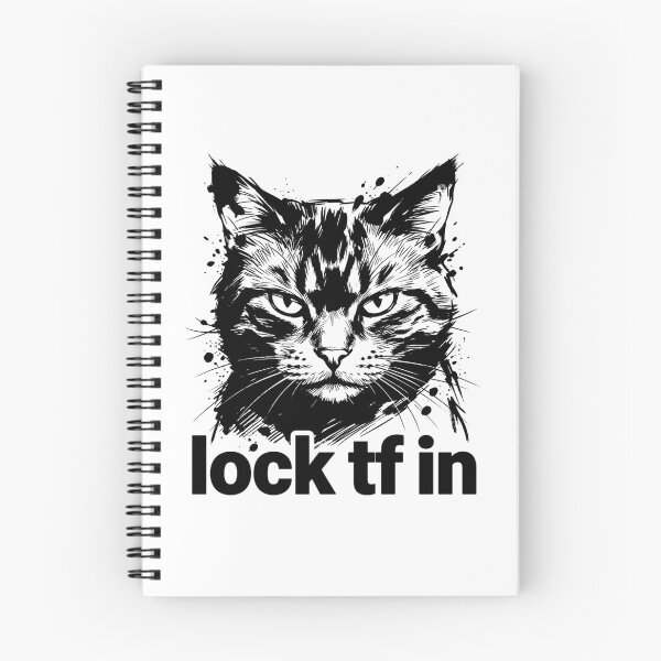 Item preview, Lock TF In Cat Shirt - Intense Staring Tabby Gritty Ink Art Design - Funny Gym and Gaming Focus Tee designed and sold by BumbleBloom7.