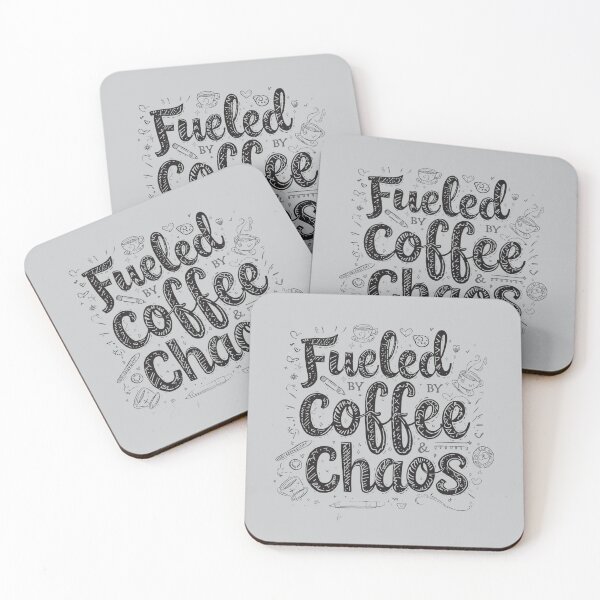 Item preview, Fueled by Coffee Chaos designed and sold by Zakrytos ★★★★★.
