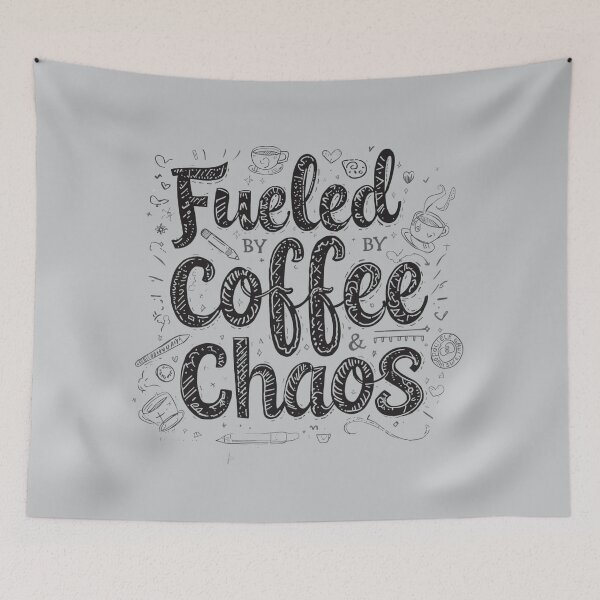 Item preview, Fueled by Coffee Chaos designed and sold by Zakrytos ★★★★★.