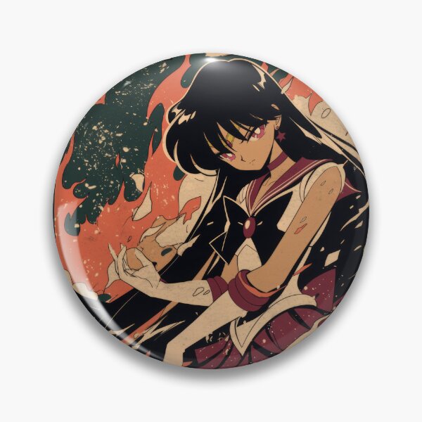 Item preview, Sailor Mars Retro Warned Blaze of Glory  designed and sold by AnimeArsenalPrints.