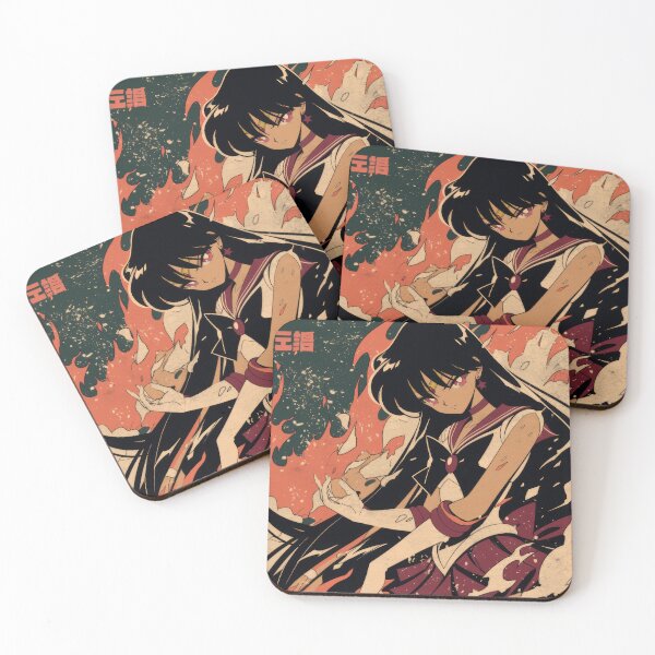 Item preview, Sailor Mars Retro Warned Blaze of Glory  designed and sold by AnimeArsenalPrints.