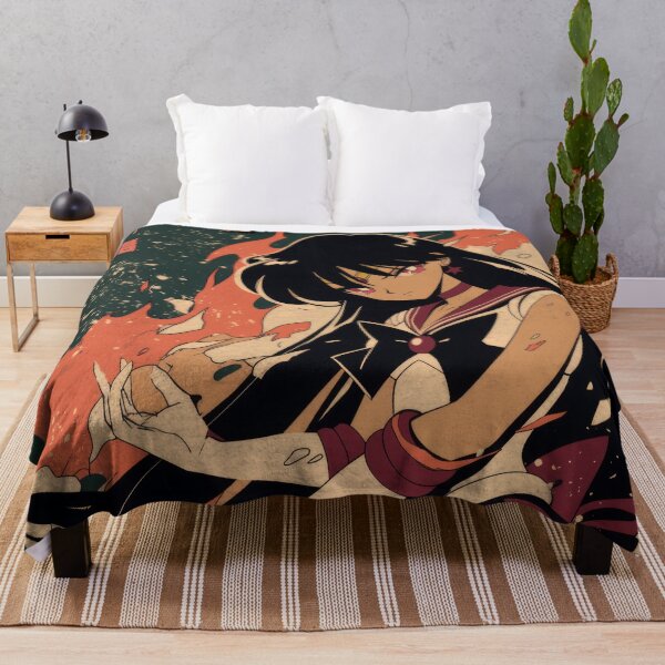 Item preview, Sailor Mars Retro Warned Blaze of Glory  designed and sold by AnimeArsenalPrints.