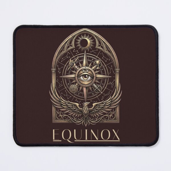 Item preview, Celestial Equinox Compass: Mystical Astrology & Tarot Graphic designed and sold by Horizon Prime.