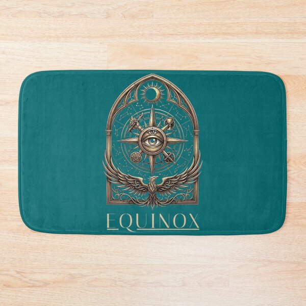 Item preview, Celestial Equinox Compass: Mystical Astrology & Tarot Graphic designed and sold by Horizon Prime.