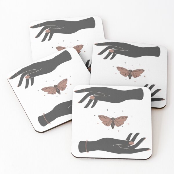 Item preview, Mystic Butterfly Hands – Dark Feminine Aesthetic Design designed and sold by PixelVibe Art.