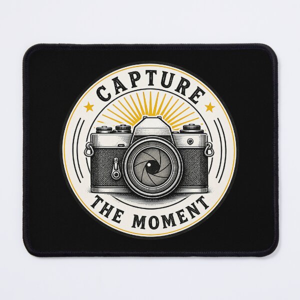 Item preview, Capture The Moment Photography Badge designed and sold by Forged in the Warp.