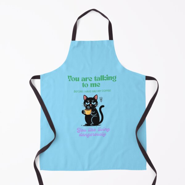 Item preview, You are talking to me before I’ve had my coffee - you like living dangerously designed and sold by Palmtree94.