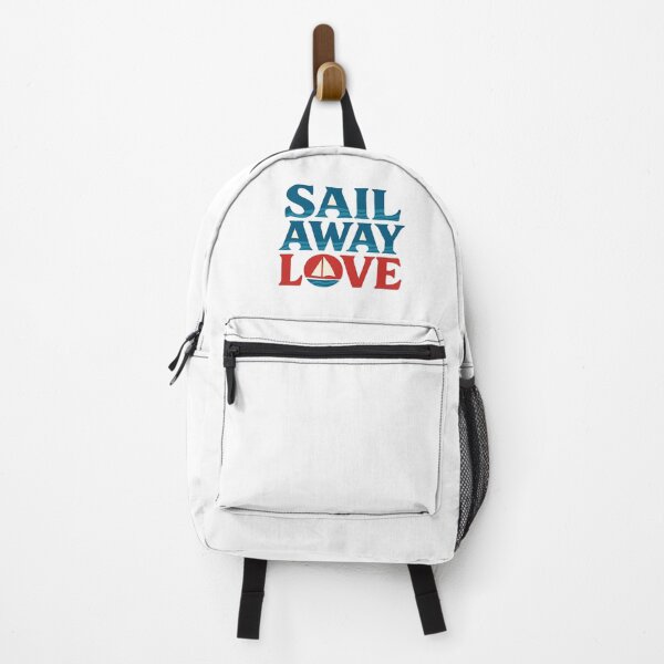 Item preview, “Sail Away Love” Nautical Typography Art | Romantic Ocean Design for Beach & Travel Lovers designed and sold by Bright Nest Studio.
