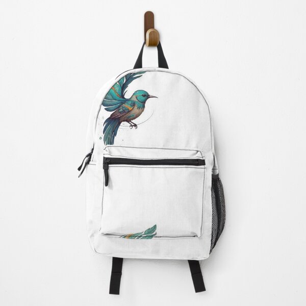 Item preview, Elegant Flying Bird Teal Aesthetic Art designed and sold by Shree shyam khatu ji.