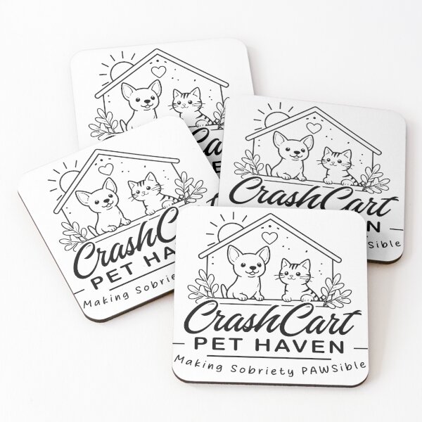 Item preview, CrashCart Pet Haven 2026 B&W designed and sold by Steve McKinnis.