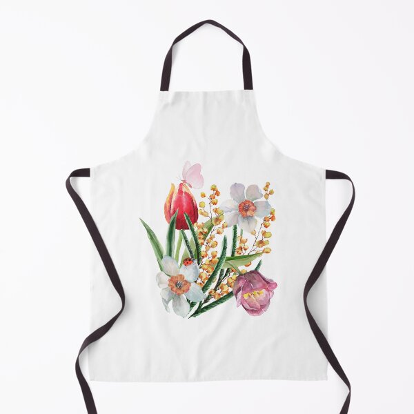 Item preview, Spring Flowers With A Butterfly And A Ladybug. designed and sold by Dinasshop.