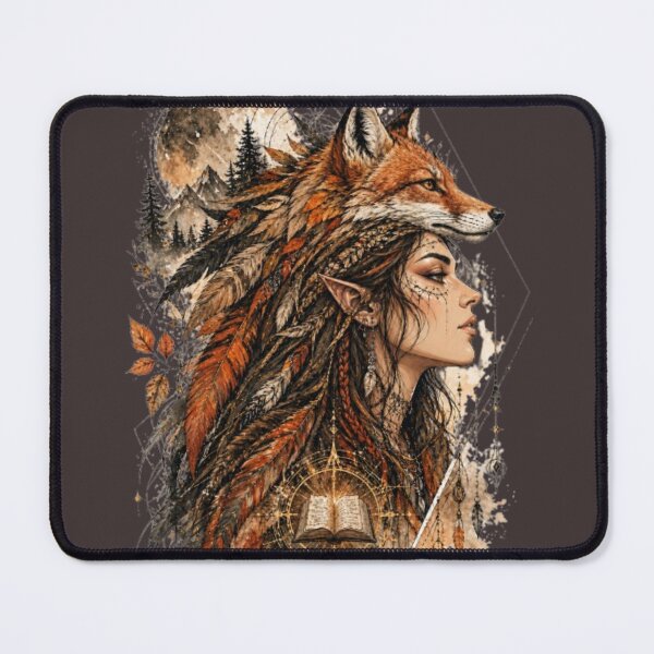 Item preview, The Power of Knowledge – Fox Spirit Intelligence Art designed and sold by InnerwayStudio.