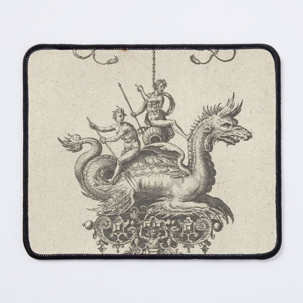 Item preview, Collaert Sea Monster Neptune | Nautical designed and sold by GammaRay.