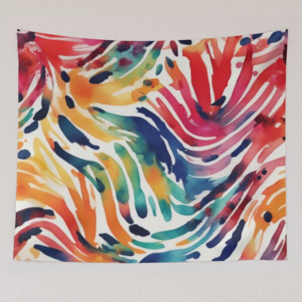 Item preview, Vibrant Tiger Art designed and sold by Rekline.