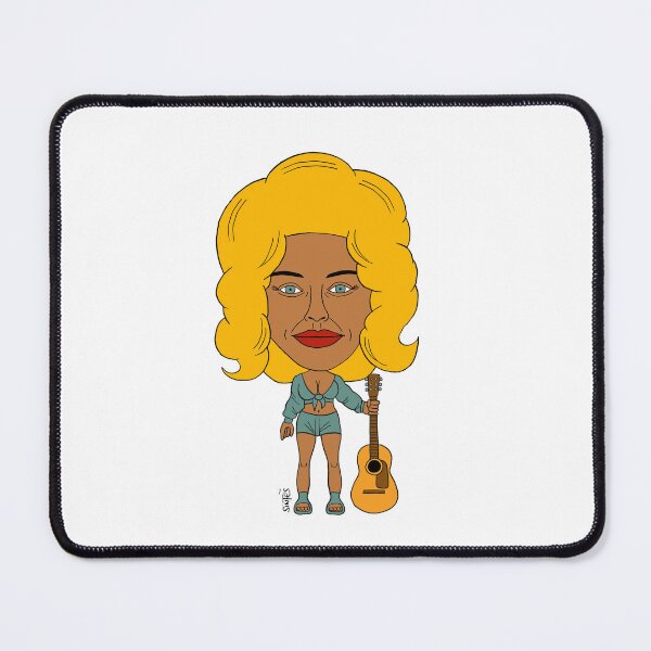 Item preview, Drawn portrait of Dolly (in blue outfit) designed and sold by Eric Sintès.