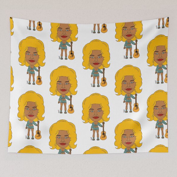 Item preview, Drawn portrait of Dolly (in blue outfit) designed and sold by Eric Sintès.