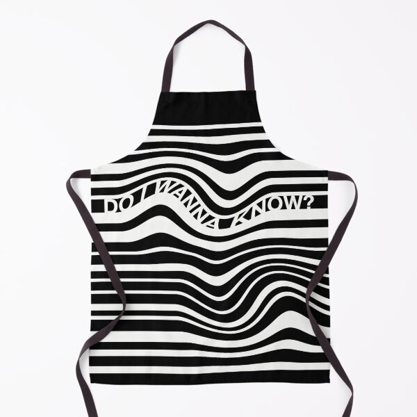 Item preview, Do I Wanna Know Wavy Vibes -White designed and sold by Lavender Lemon Haze.