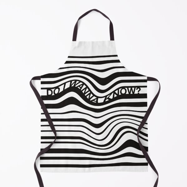 Item preview, Do I Wanna Know Wavy Vibes -Black designed and sold by Lavender Lemon Haze.