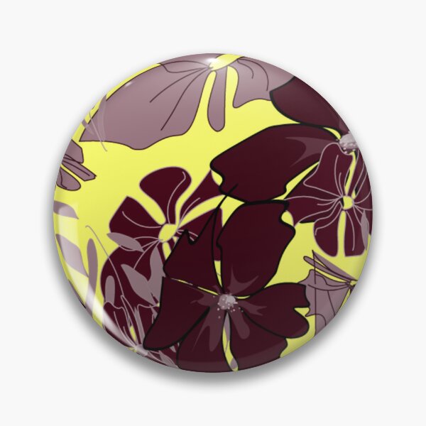 Item preview, yellow background flower design designed and sold by Nature  Nblossom.