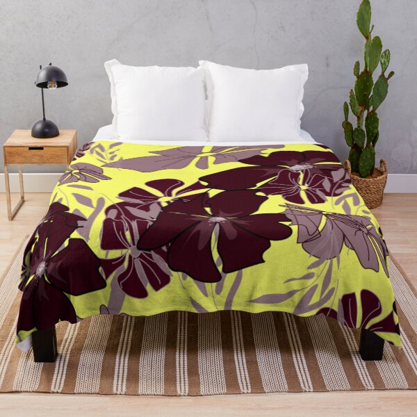 Item preview, yellow background flower design designed and sold by Nature Nblossom.