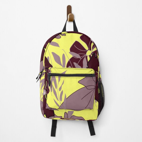 Item preview, yellow background flower design designed and sold by Nature Nblossom.