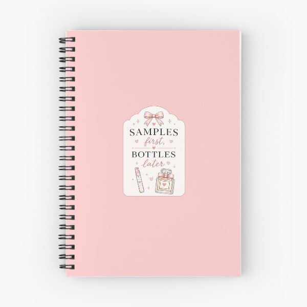 Item preview, Samples First. bottles later Perfume Sticker | Funny Fragrance Girlie Aesthetic designed and sold by Bonvivant-Adven.