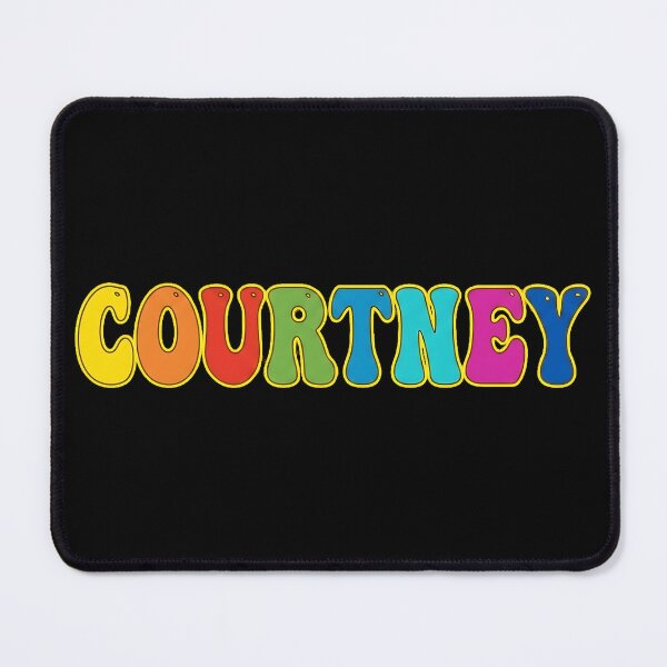 Item preview, ❤️ Courtney Personalized Name Wavy Retro Shirt, Coffee Mug, Sticker Gift designed and sold by HelixPedia.