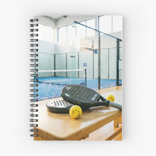 Item preview, Padel Racket and Balls on Bench by Indoor Court designed and sold by ticzla95.