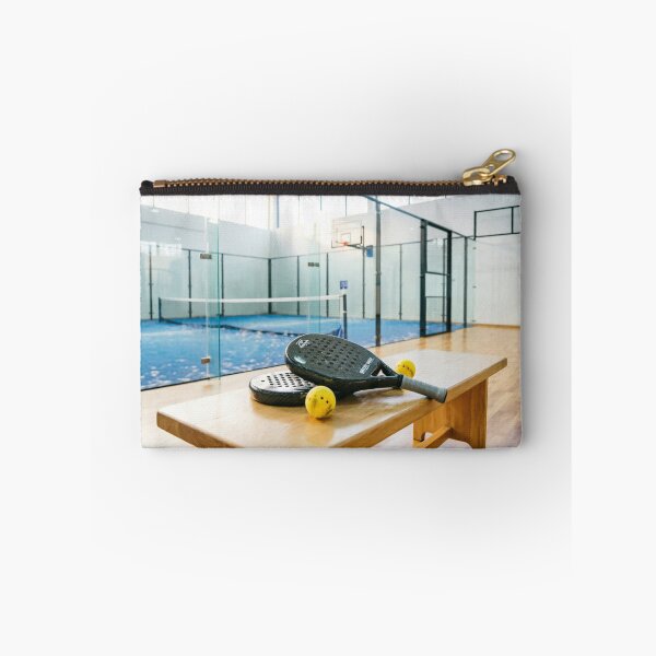 Item preview, Padel Racket and Balls on Bench by Indoor Court designed and sold by ticzla95.