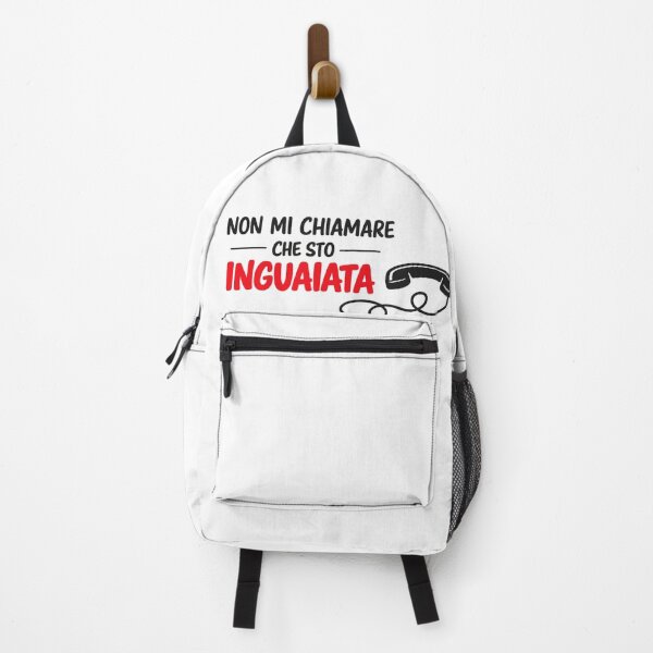 Item preview, Non mi chiamare che sto inguaiata – Frase ironica minimal designed and sold by BariDesigns.