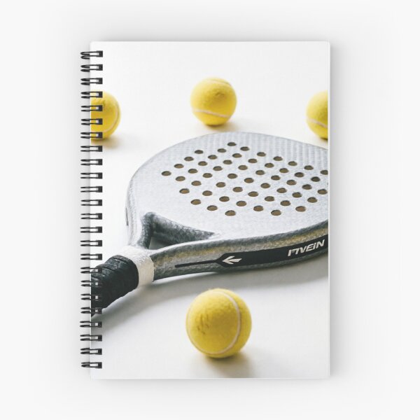 Item preview, Padel Racket Surrounded by Tennis Balls on White designed and sold by ticzla95.