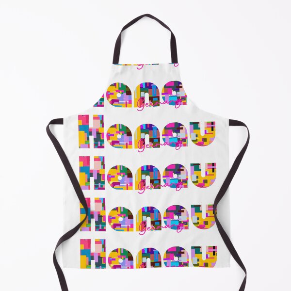 Item preview, Hanau, Germany, Vibrant Abstract City Typography Art designed and sold by Wanderful-roads.