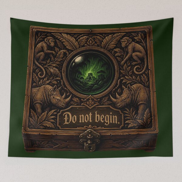 Item preview, Antique Jungle Game Box designed and sold by agearb.