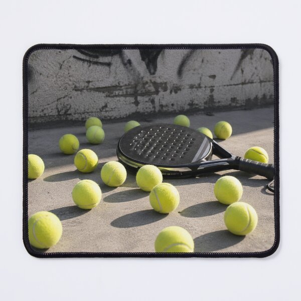 Item preview, Padel Racket and Balls on Urban Concrete designed and sold by ticzla95.