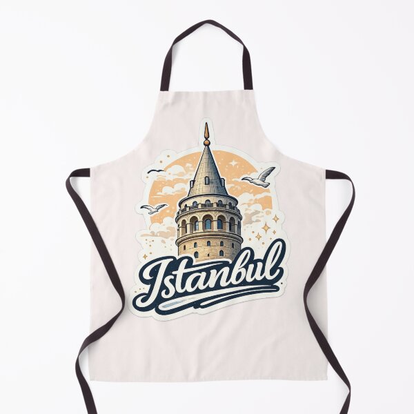 Item preview, Istanbul Minimal Sticker – Galata Tower Clean Design designed and sold by ArpaliLab Studio.