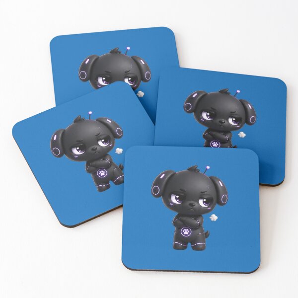Item preview, NeoPup Offended – Moody Sci-Fi Puppy “Processing Feelings designed and sold by Mosogoloso.
